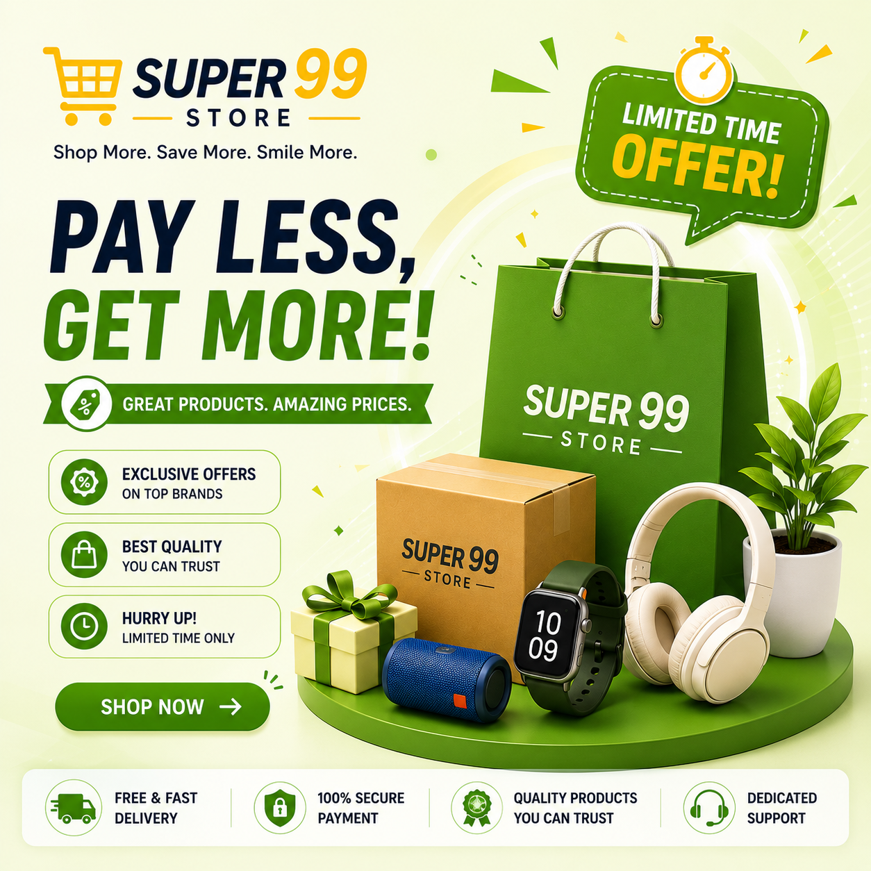 Super 99 Store promo